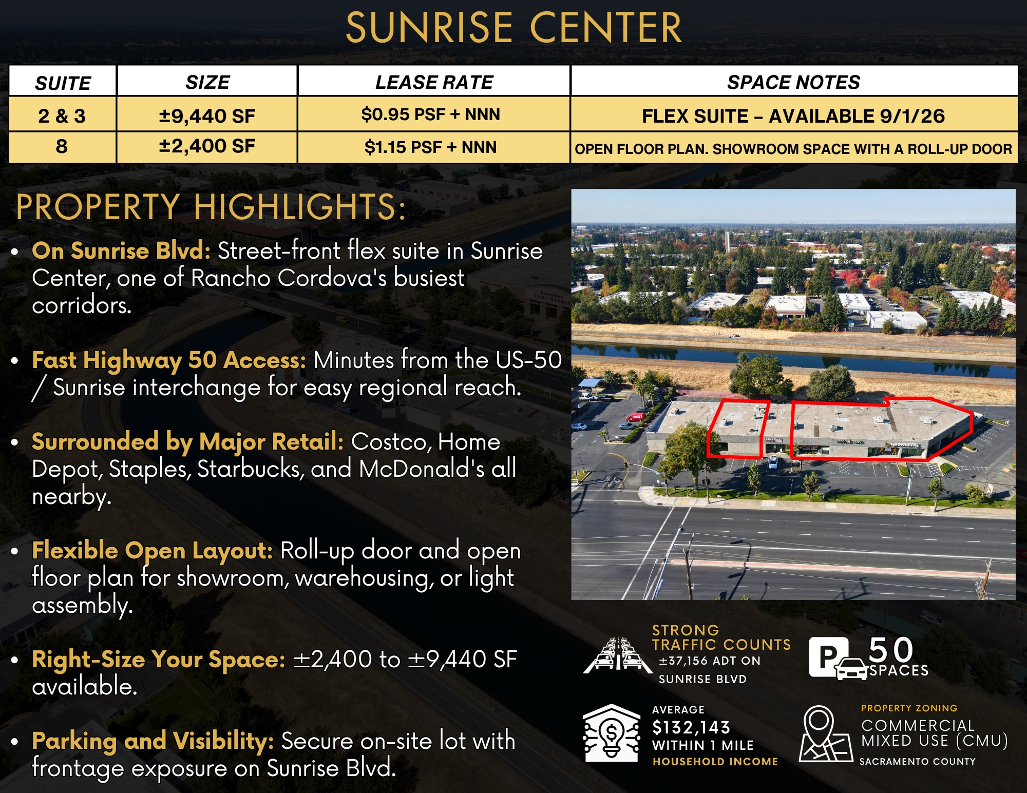 3000 Sunrise Blvd, Rancho Cordova, CA for lease Interior Photo- Image 1 of 1