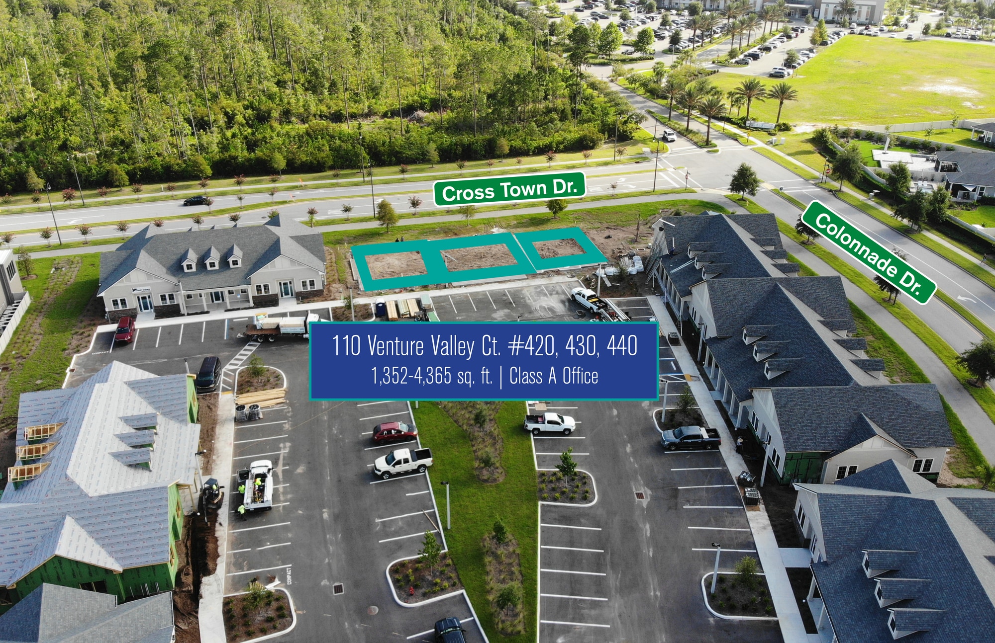 110 Venture Valley Ct, Ponte Vedra Beach, Ponte Vedra Beach, FL for lease Aerial- Image 1 of 3
