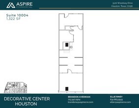 5120 Woodway Dr, Houston, TX for lease Floor Plan- Image 1 of 1