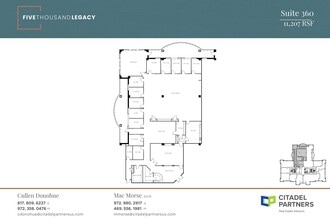 5000 Legacy Dr, Plano, TX à louer Plan d’étage- Image 1 de 1