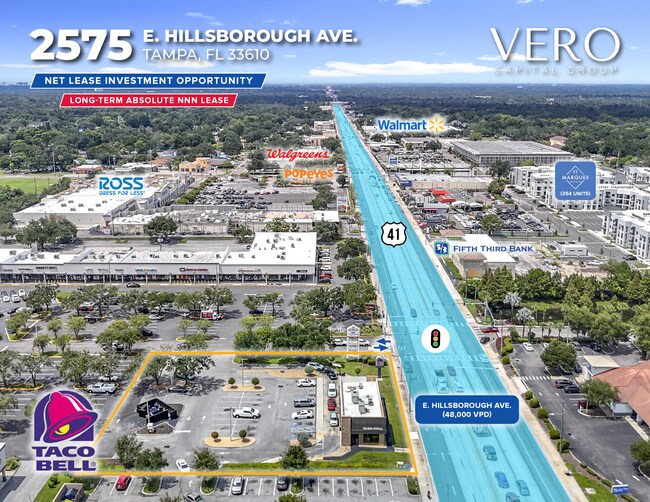 Plus de détails pour 2575 E Hillsborough Ave, Tampa, FL - Commerce de détail à vendre