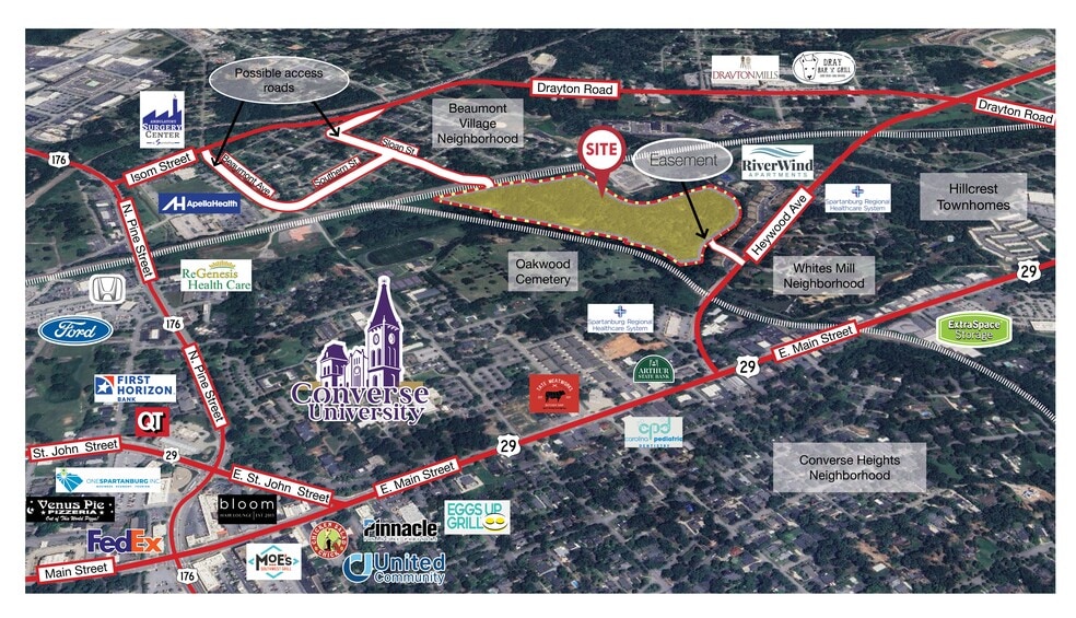 00 Heywood Avenue, Spartanburg, SC for sale - Building Photo - Image 2 of 2