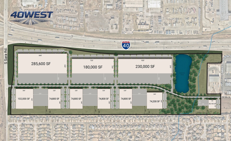 S Sara Rd & I-40, Oklahoma City, OK for sale - Other - Image 2 of 2