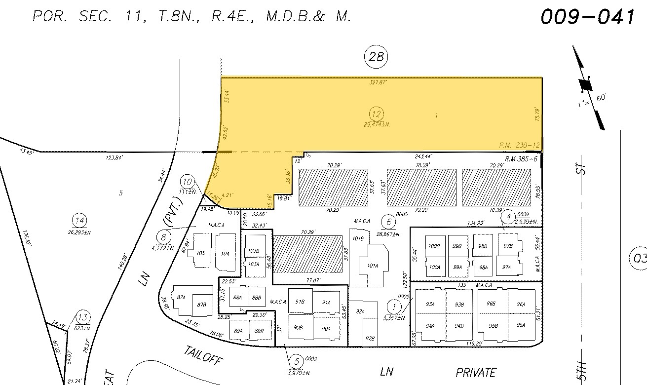 2630 5th St, Sacramento, CA à vendre Plan cadastral- Image 1 de 1