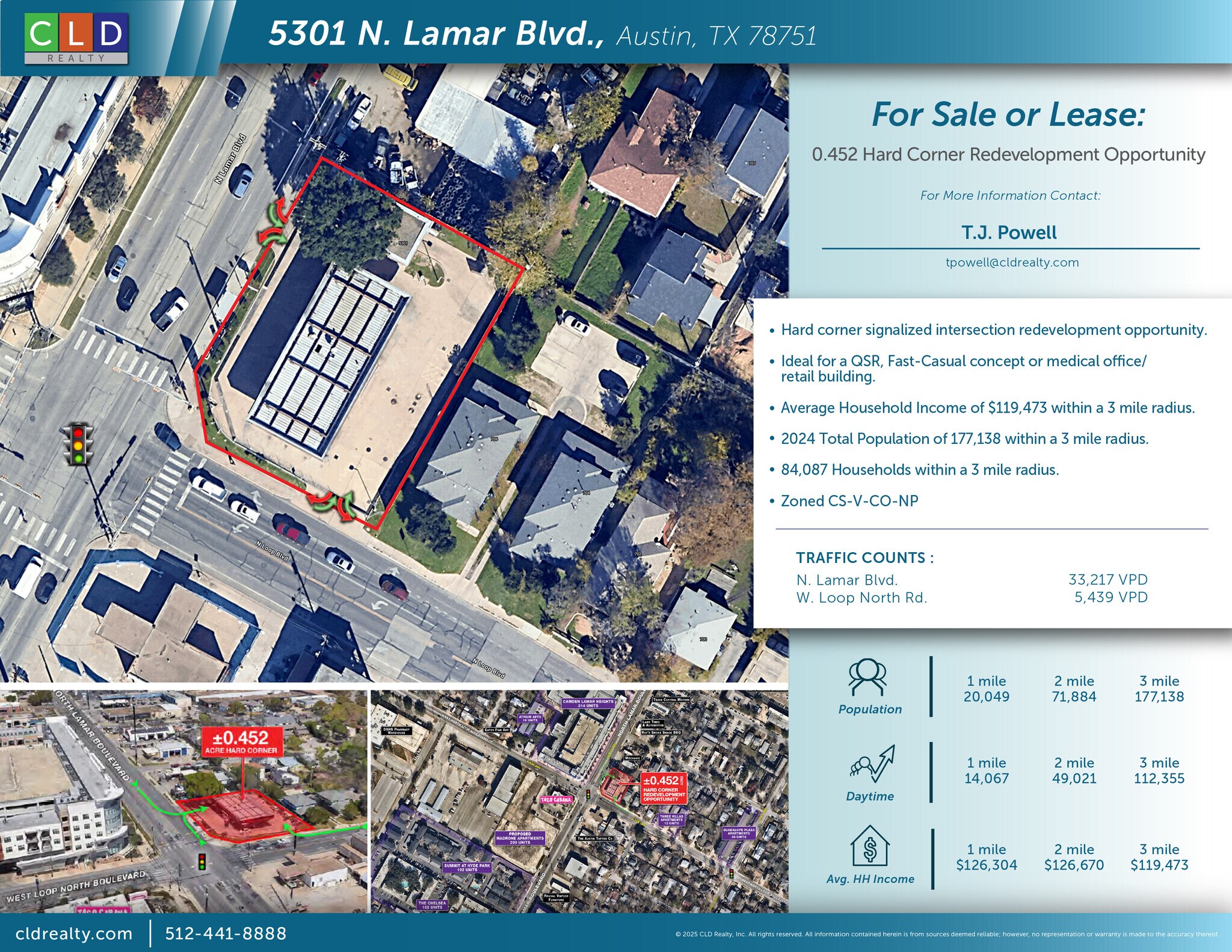 5301 N Lamar Blvd, Austin, TX à vendre Photo du bâtiment- Image 1 de 3