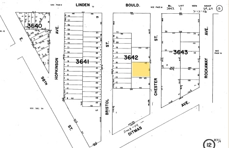 714-728 Chester St, Brooklyn, NY à vendre - Plan cadastral - Image 3 de 7