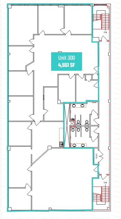 4825 47 St, Red Deer, AB for lease Floor Plan- Image 1 of 1