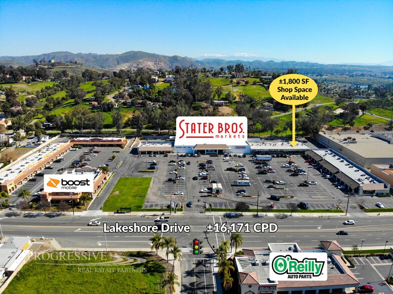 16746 Lakeshore Dr, Lake Elsinore, CA for lease - Building Photo - Image 1 of 5