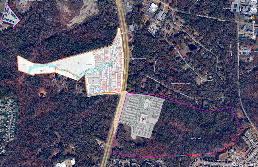 9425 Charlotte Hwy, Fort Mill, SC à vendre - Aérien - Image 3 de 5