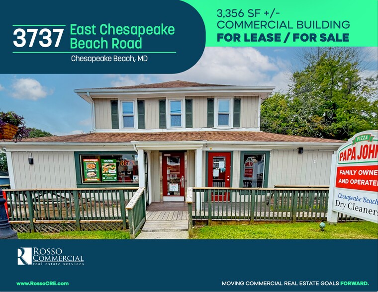 3737 Chesapeake Beach Rd, Chesapeake Beach, MD for sale - Building Photo - Image 1 of 9