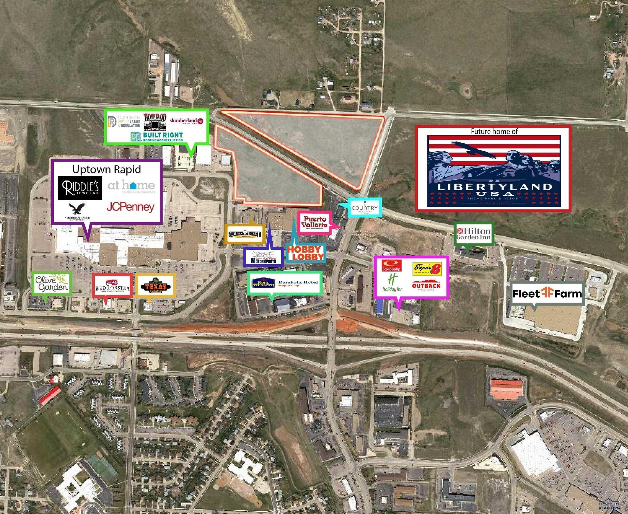 TBD N Mall Dr, Rapid City, SD for sale Plat Map- Image 1 of 4