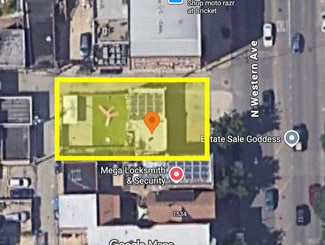 Plus de détails pour 1540-1542 N Western Ave, Chicago, IL - Terrain à vendre