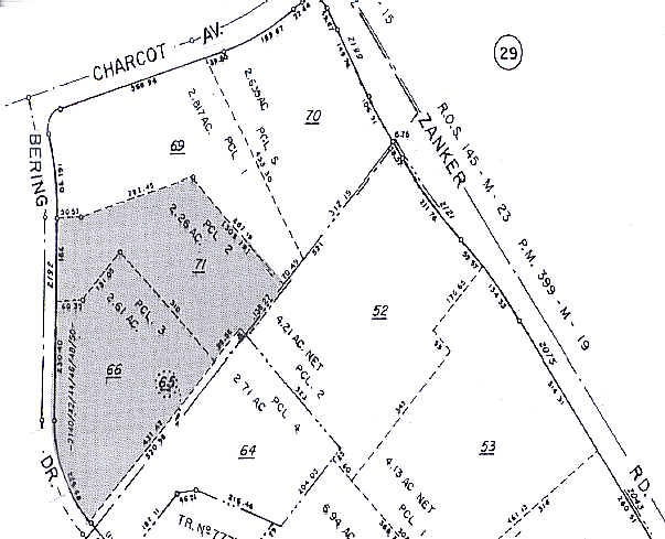 2180-2192 Bering Dr, San Jose, CA à louer - Plan cadastral - Image 2 de 5