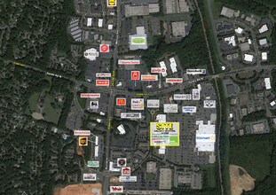 1916-1930 Sardis Rd N, Charlotte, NC - Aérien  Vue de la carte