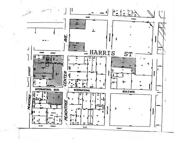 225 Peachtree St NE, Atlanta, GA à vendre Plan cadastral- Image 1 de 1