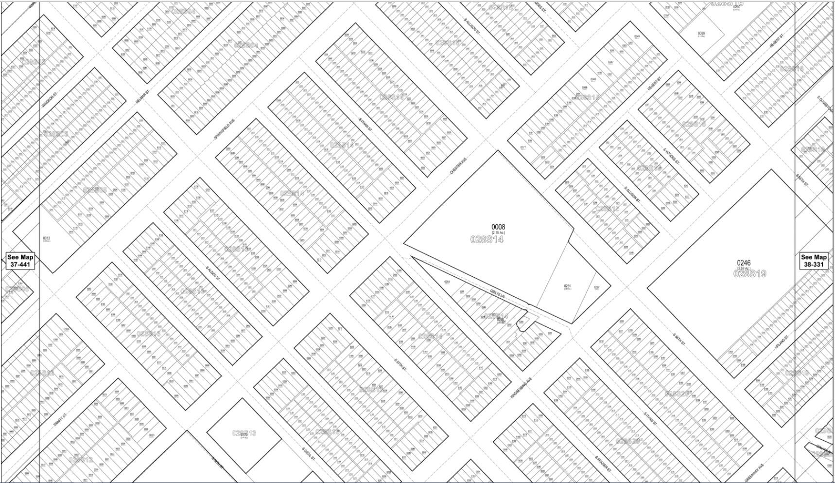 2059 S Frazier St, Philadelphia, PA à vendre Plan cadastral- Image 1 de 2
