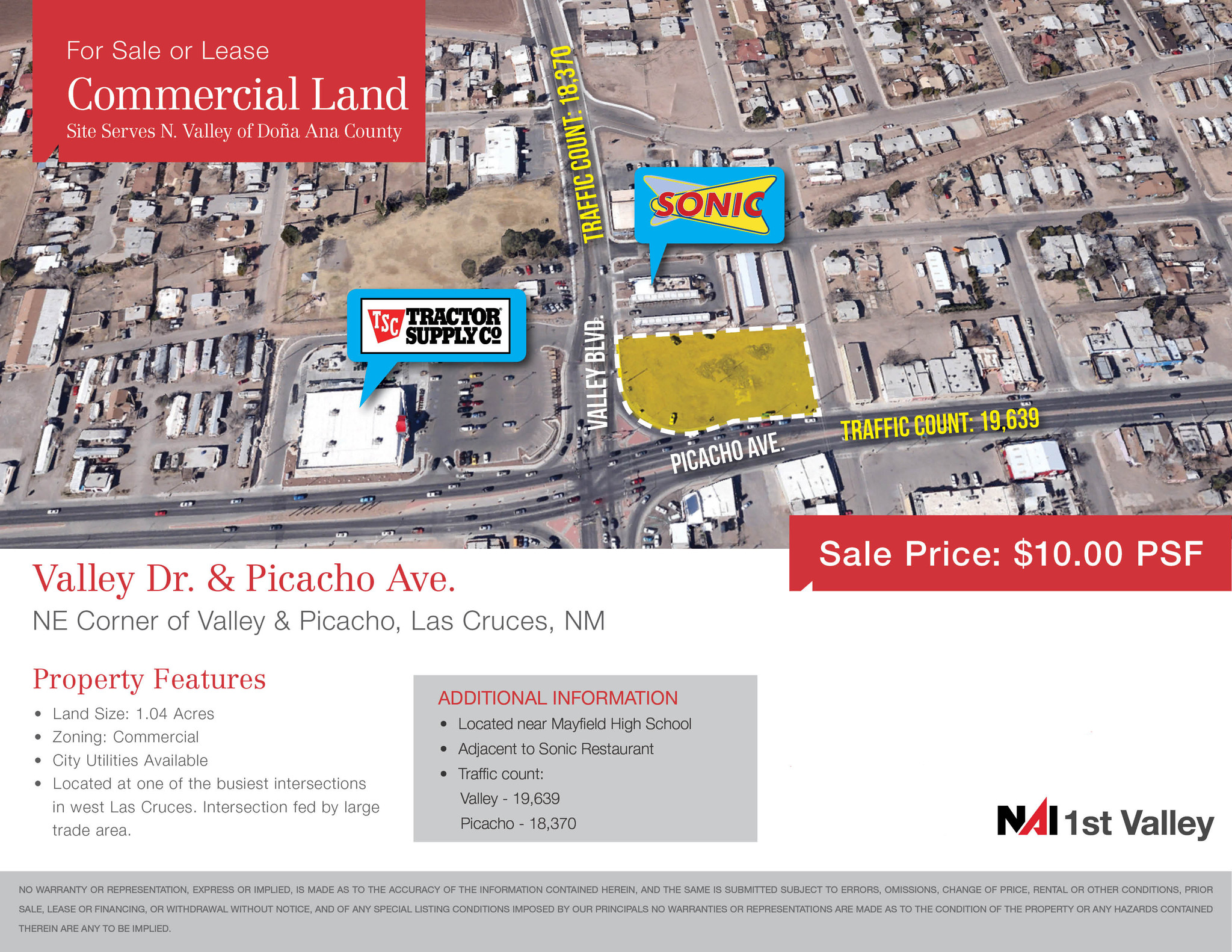 1380 W Picacho Ave, Las Cruces, NM for sale Primary Photo- Image 1 of 3