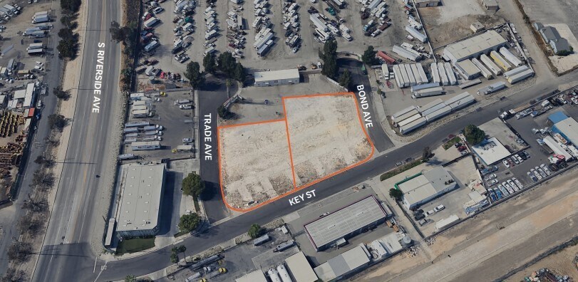 NWC Trade Ave & Key St, Colton, CA à vendre - Photo du bâtiment - Image 1 de 2