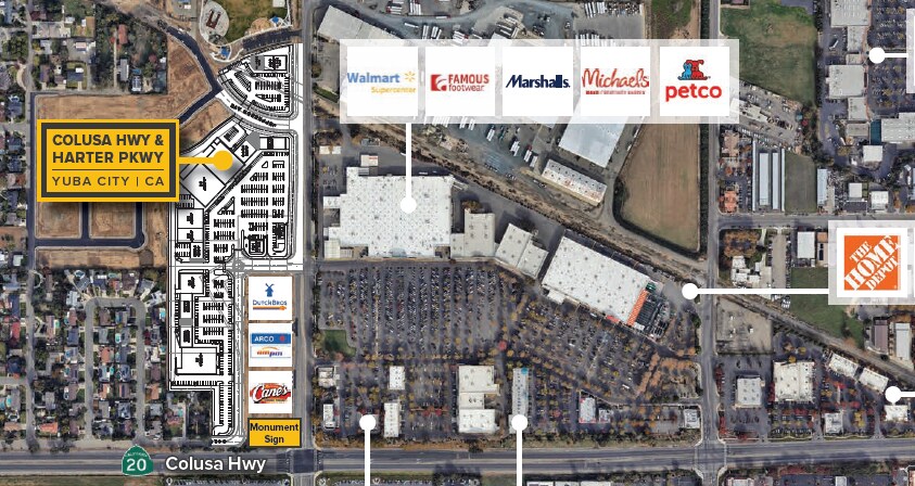 NWQ of Harter Pky, Yuba City, CA à vendre Photo principale- Image 1 de 7