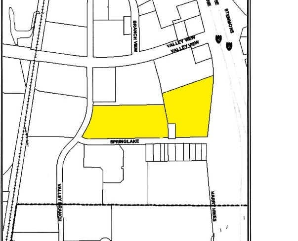 2309 Springlake Rd, Farmers Branch, TX à louer - Plan cadastral - Image 1 de 6