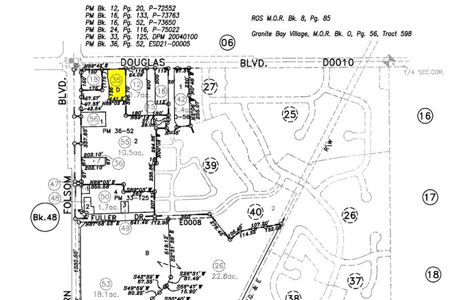 7060 Douglas Blvd, Granite Bay, CA à louer - Plan cadastral - Image 2 de 2