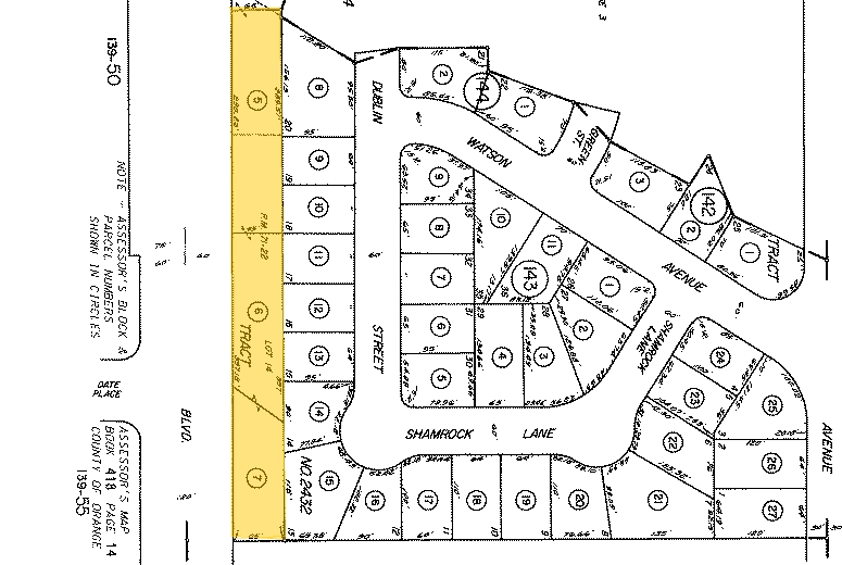 3130 Harbor Blvd, Costa Mesa, CA à louer - Plan cadastral - Image 3 de 6