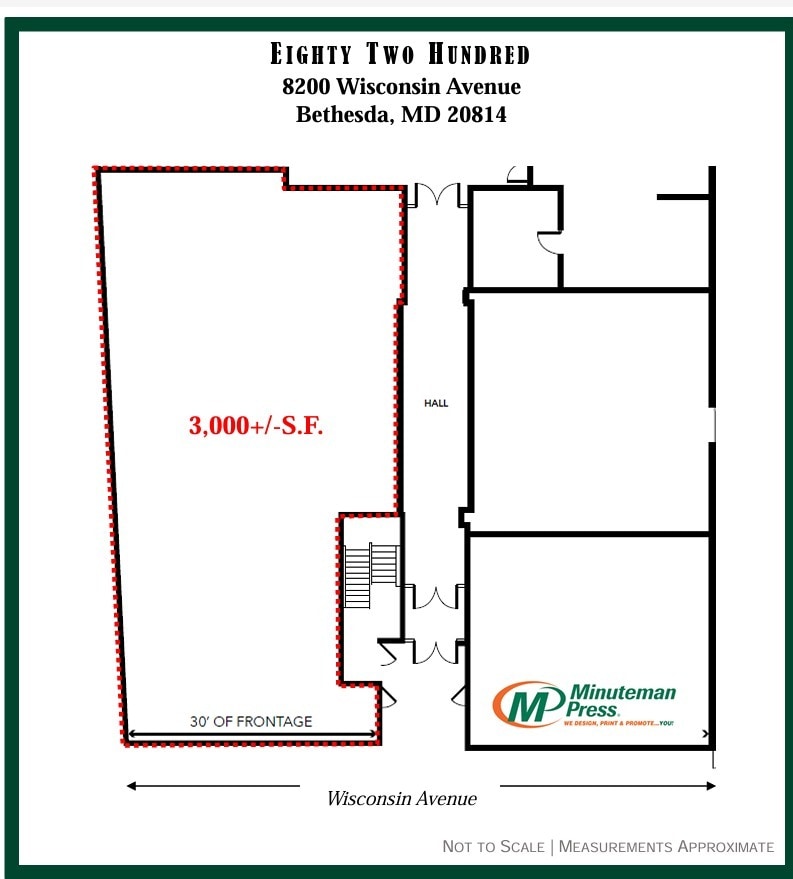 8200 Wisconsin Ave, Bethesda, MD for lease Floor Plan- Image 1 of 1