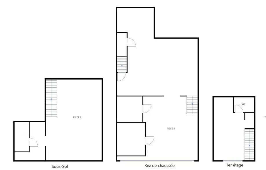 Retail in Paris for sale - Floor Plan - Image 1 of 6