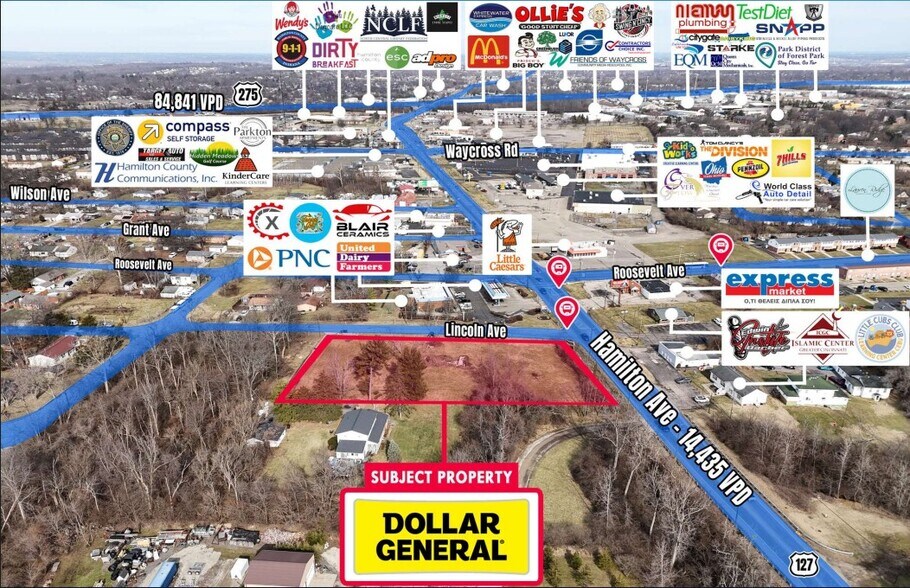 10797 Hamilton Ave, Cincinnati, OH à vendre - Aérien - Image 3 de 3