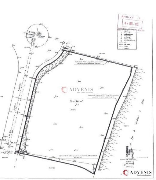 Land in Bassens for sale - Site Plan - Image 3 of 5