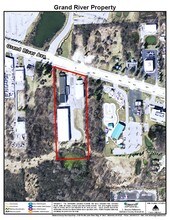 46001 Grand River Ave, Novi, MI - Aerial map view