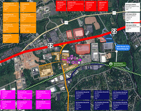 3083 Route 22 E, Branchburg, NJ - Aérien  Vue de la carte