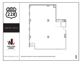 228 S Wabash Ave, Chicago, IL à louer Plan d’étage- Image 1 de 1