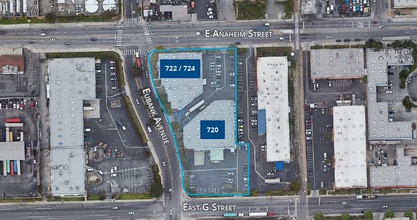 720 Eubank Ave, Wilmington, CA - Aérien  Vue de la carte