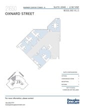 21650 Oxnard St, Woodland Hills, CA à louer Plan d’étage- Image 1 de 1