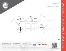 2398 E Camelback Rd, Phoenix, AZ for lease Floor Plan- Image 2 of 5