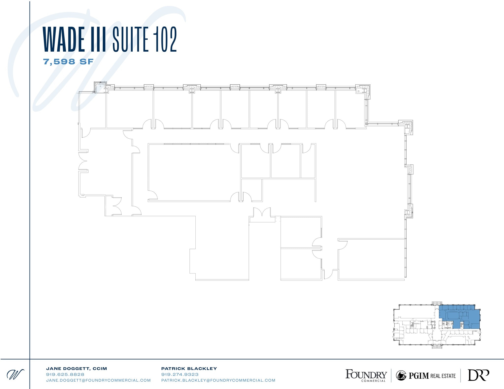 5440 Wade Park Blvd, Raleigh, NC for lease Site Plan- Image 1 of 2