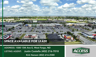 Plus de détails pour 1500 13th Ave E, West Fargo, ND - Vente au détail à louer