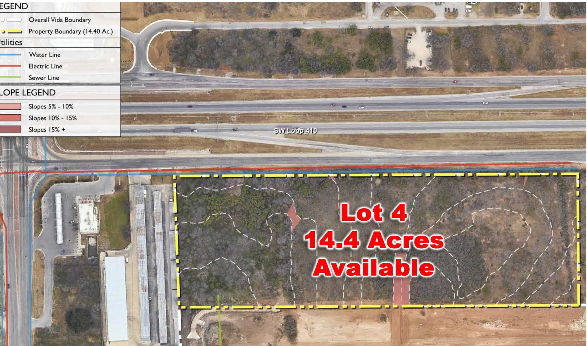 Loop 410, San Antonio, TX à vendre Aérien- Image 1 de 3