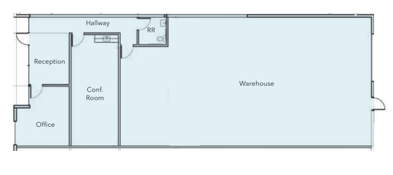 1300 Specialty Dr, Vista, CA à louer Plan d’étage- Image 1 de 1