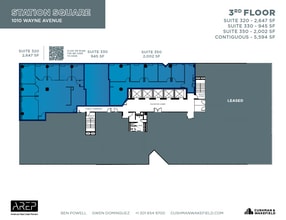 1100 Wayne Ave, Silver Spring, MD for lease Floor Plan- Image 1 of 1