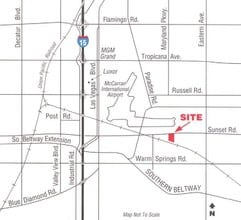 6585 Escondido St, Las Vegas, NV - AERIAL map view