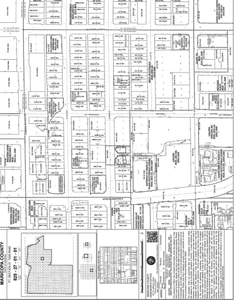 7001 E Main St, Scottsdale, AZ for lease - Plat Map - Image 2 of 4