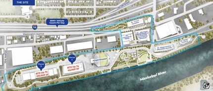 3360 N 1st St, Minneapolis, MN - Aerial  map view - Image1