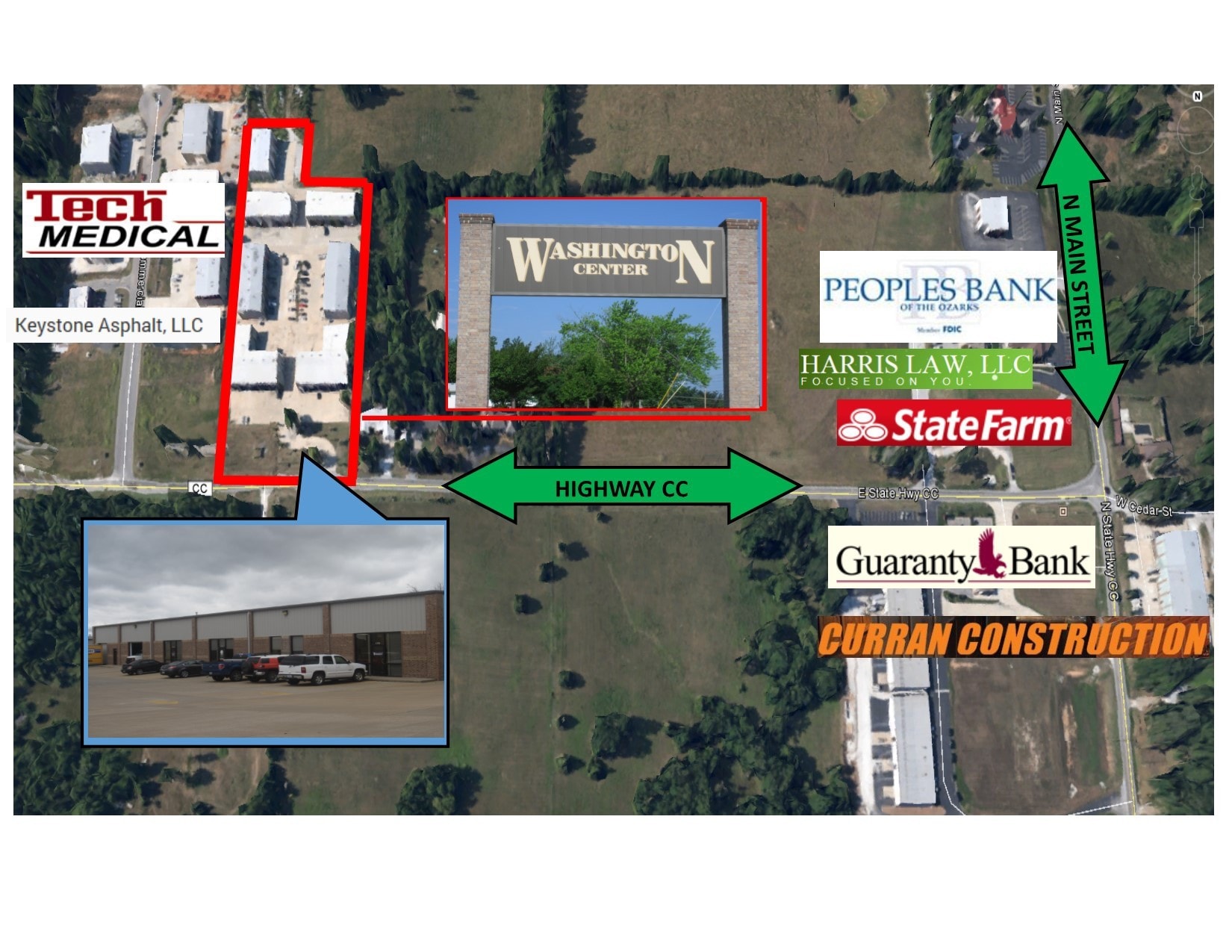 380 E State Highway CC, Nixa, MO for lease Aerial- Image 1 of 23