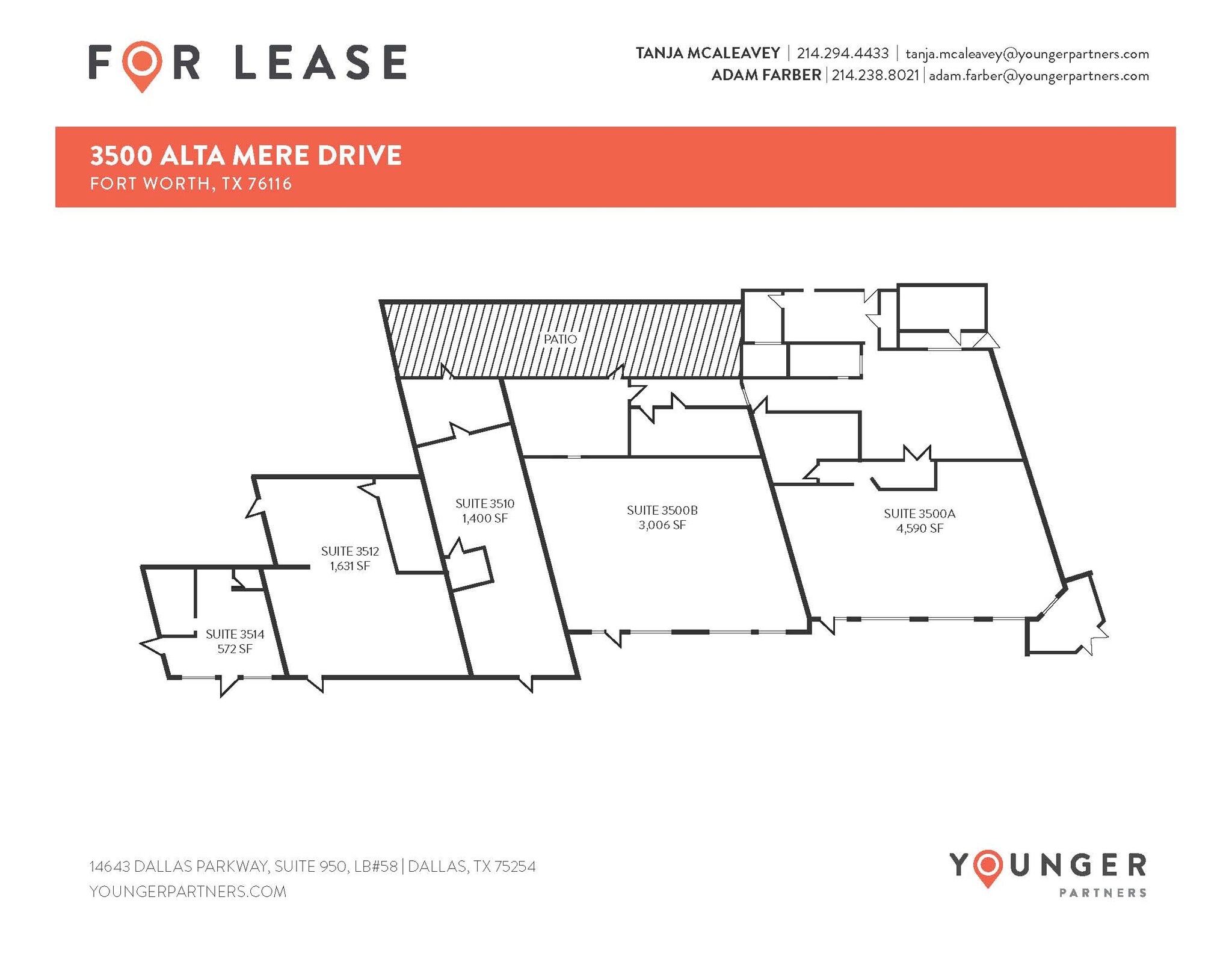 3500 Alta Mere Dr, Fort Worth, TX for lease Floor Plan- Image 1 of 1