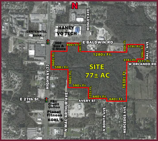 Plus de détails pour 000 Baldwin E rd, Panama City, FL - Terrain à vendre