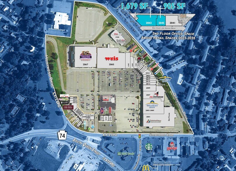 2081 Springwood Rd, York, PA à louer - Photo du bâtiment - Image 2 de 13