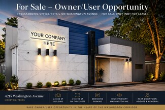 Plus de détails pour 4215 Washington Ave, Houston, TX - Commerce de détail à vendre