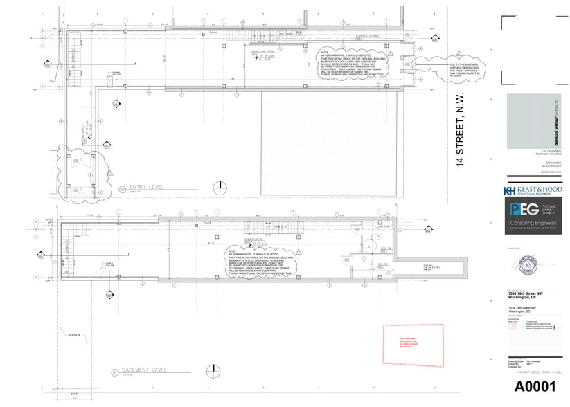 1534 14th St NW, Washington, DC à louer - Plan d’étage - Image 2 de 4